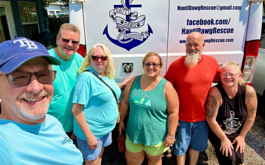 July Charity of the Month Tour at Nauti Dawg Rescue!